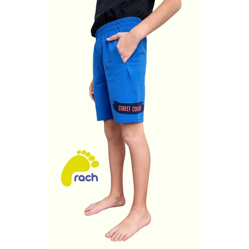 Къс панталон за момче Rach - "Street couture" /92-134/ в цвят сакс