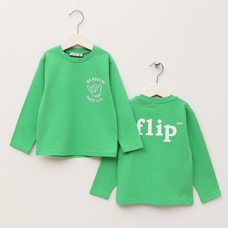 Блуза за момче FLIP /92-122/ в зелено 