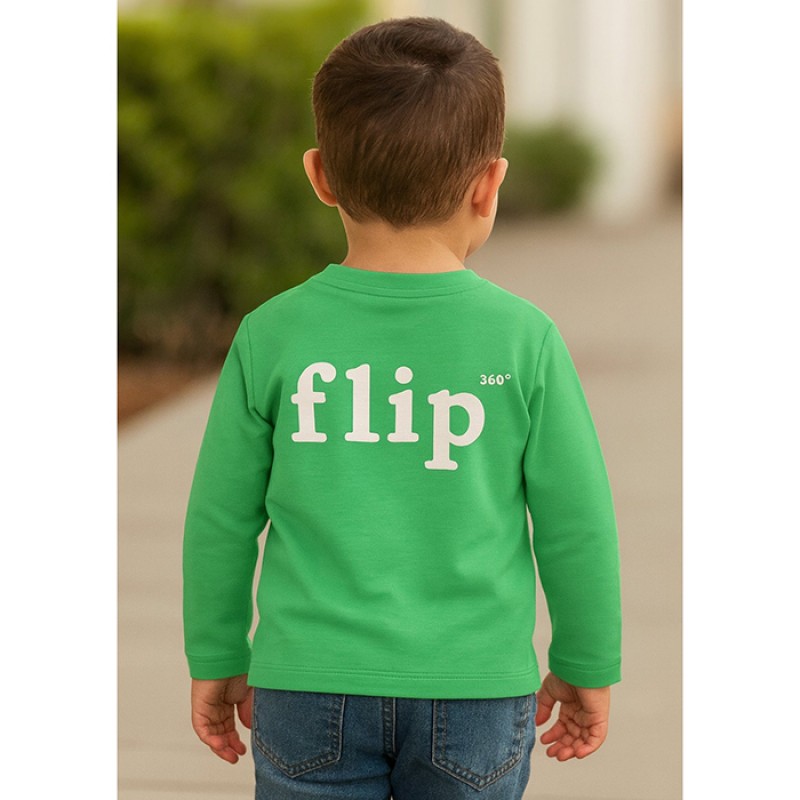 Блуза за момче FLIP /92-122/ в зелено 