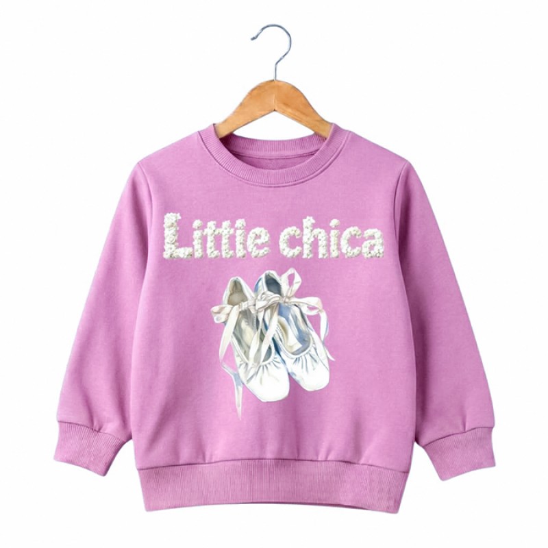 Блуза за момиче Rach "Little Chica" /116-158/ в лилаво